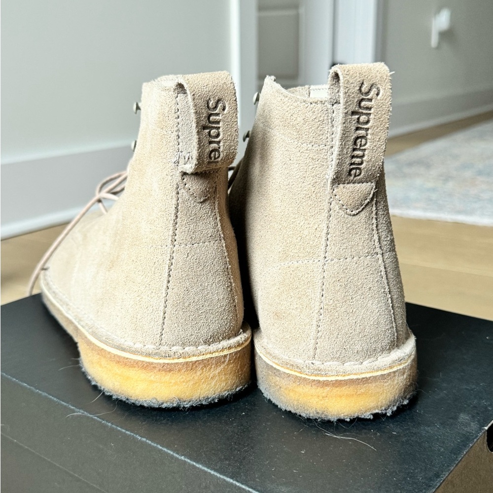 Clarks Tan Chukka Boots